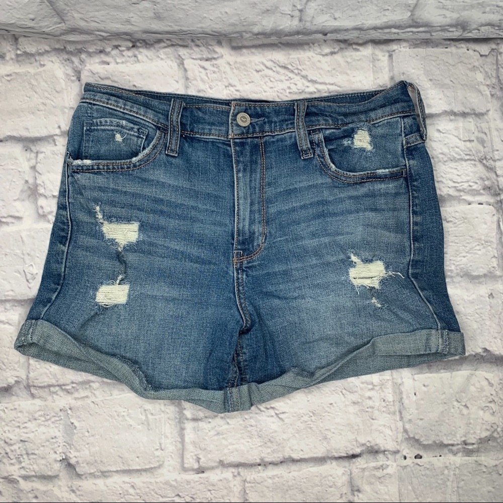 Hollister Blue Denim Shorts